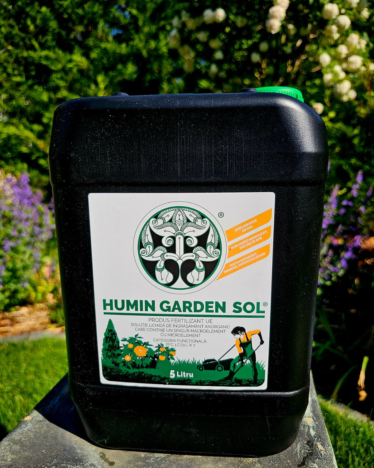 Humin Garden Sol® 5 litri - concentrat de acid humic – Biodiversitate