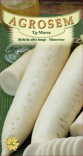 White long radishes - Minowase