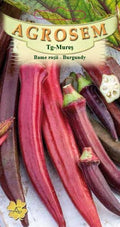 Burgundy Red Okra