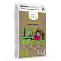 Greenax BioTurf+ – Îngrășământ Organic Gazon 10 kg, Fier, Acizi Humici & Fulvici și Alge Marine, Acoperire 200‑350 m², Nutriție Naturală și Verde Intens